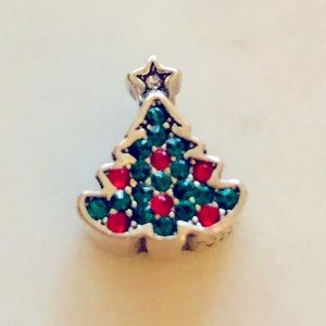 Pandora compatible SS Christmas tree charm